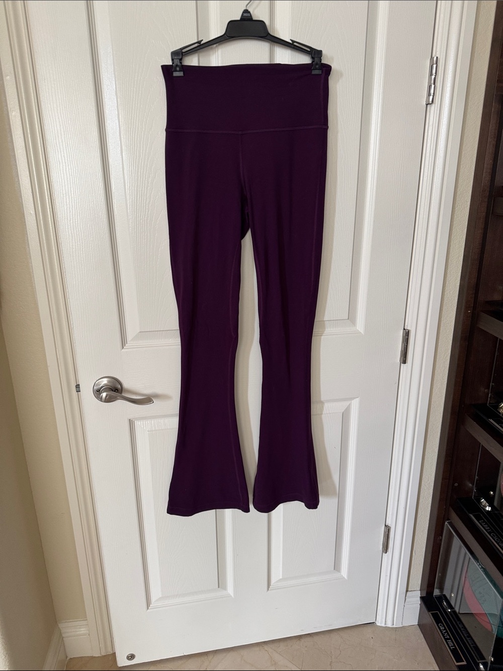lululemon athletica High-Rise Flare Leggings in Plum